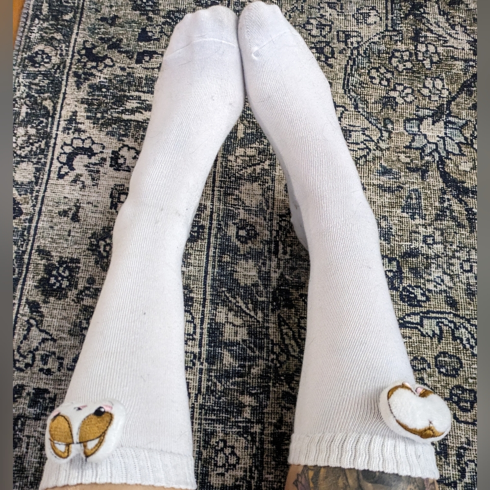 Corgi booty tube socks